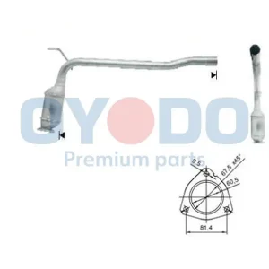 Katalizator OYODO 20N0008-OYO Ostatnie sztuki
