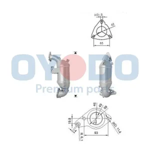 Do wyczerpania zapasów Katalizator OYODO 20N0121-OYO