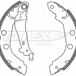 Hit cenowy Zestaw szczęk hamulcowych TOMEX BRAKES TX 21-01