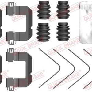 Zestaw akcesoriów, klocki hamulcowe QUICK BRAKE 109-0102 Łatwy zwrot