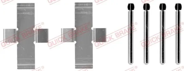 Darmowy zwrot Zestaw akcesoriów, klocki hamulcowe QUICK BRAKE 109-0904