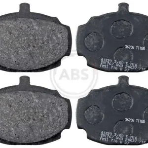 Zestaw klocków hamulcowych, hamulce tarczowe A.B.S. 36208 Szybka wysyłka