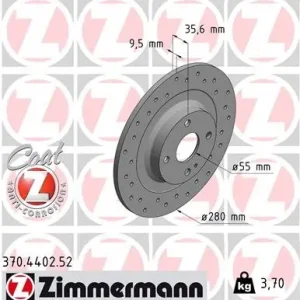Bestseller Tarcza hamulcowa ZIMMERMANN 370.4402.52