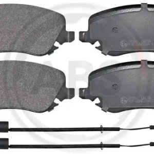 Zestaw klocków hamulcowych, hamulce tarczowe A.B.S. 37380 Wyjątkowa oferta