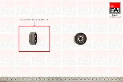 Dodaj do koszyka rolka kierunkowa / prowadząca, pasek rozrządu FAI AUTOPARTS T6910
