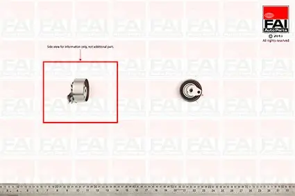 Nowość Rolka napinacza, pasek rozrządu FAI AUTOPARTS T9258