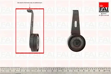 Rolka napinacza, pasek klinowy wielorowkowy FAI AUTOPARTS T9330 Oferta limitowana