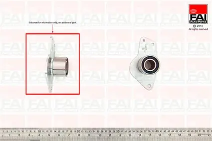 rolka kierunkowa / prowadząca, pasek rozrządu FAI AUTOPARTS T9334 Hit sprzedaży
