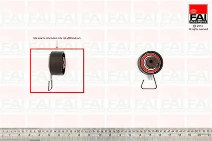 Rolka napinacza, pasek rozrządu FAI AUTOPARTS T9351 Wybór klientów