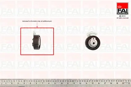 Rolka napinacza, pasek rozrządu FAI AUTOPARTS T9357 Rabat