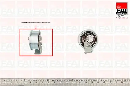 Rolka napinacza, pasek rozrządu FAI AUTOPARTS T9365 Kup teraz
