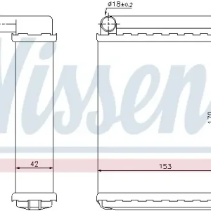 Sprawdź teraz Cylinderek hamulcowy NISSENS 72038 38353501