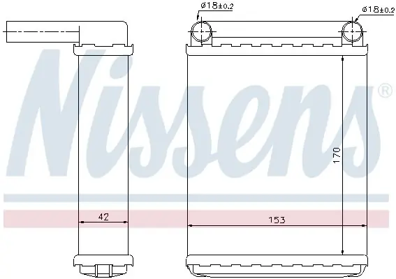 Sprawdź teraz Cylinderek hamulcowy NISSENS 72038 38353501