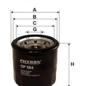 Okazja Filtr oleju FILTRON OP564 W672