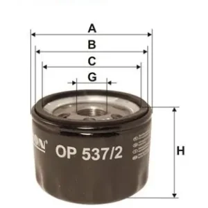 Oferta Filtr oleju FILTRON OP537/2 W7003