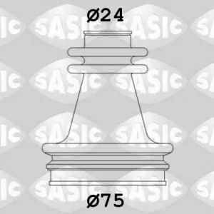 Premium Osłona przegubu zewnętrznego SASIC 4003416 7701466172