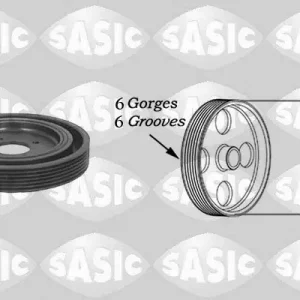 Koło pasowe SASIC 5150Q60 0515Q6 Darmowa dostawa