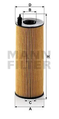Wyjątkowa oferta Filtr oleju MANN-FILTER HU721/5X HU7215X