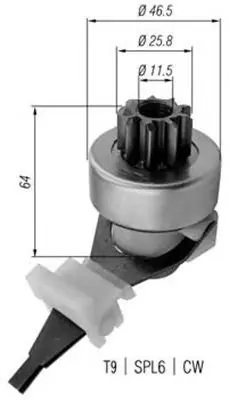 Bendiks rozrusznika MAGNETI MARELLI AMB0421 748939019941306 Zamów teraz