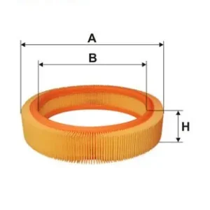 Dostępne od ręki Filtr powietrza FILTRON AR202 C2846