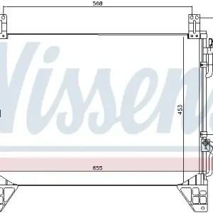 Chłodnica klimatyzacji NISSENS 94861 6840008002 Sprawdź teraz