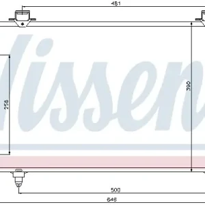 Ekspresowa dostawa Chłodnica klimatyzacji z osuszaczem NISSENS 940081 884500F110