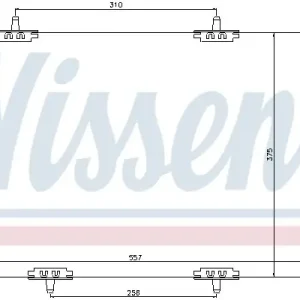 Kup online Chłodnica klimatyzacji z osuszaczem NISSENS 940055 6455EK