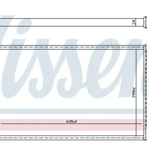 Chłodnica silnika NISSENS 60491 8D0121251K Kup online