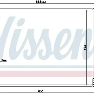 Chłodnica klimatyzacji NISSENS 94636 Szybka dostawa
