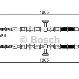 Linka hamulca BOSCH 1987477907 Kup online