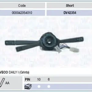 Oferta limitowana Przełącznik zespolony MAGNETI MARELLI DV42354 4836417