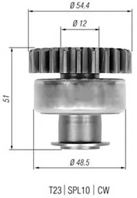 Bezpieczne zakupy Bendiks rozrusznika MAGNETI MARELLI AMB0328 F5BU11350AA